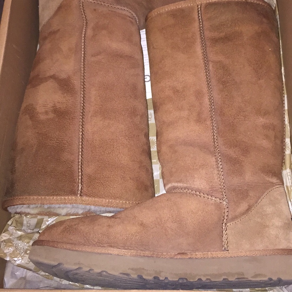 UGG Australia Women’s Tall Chestnut Boot, Size 10